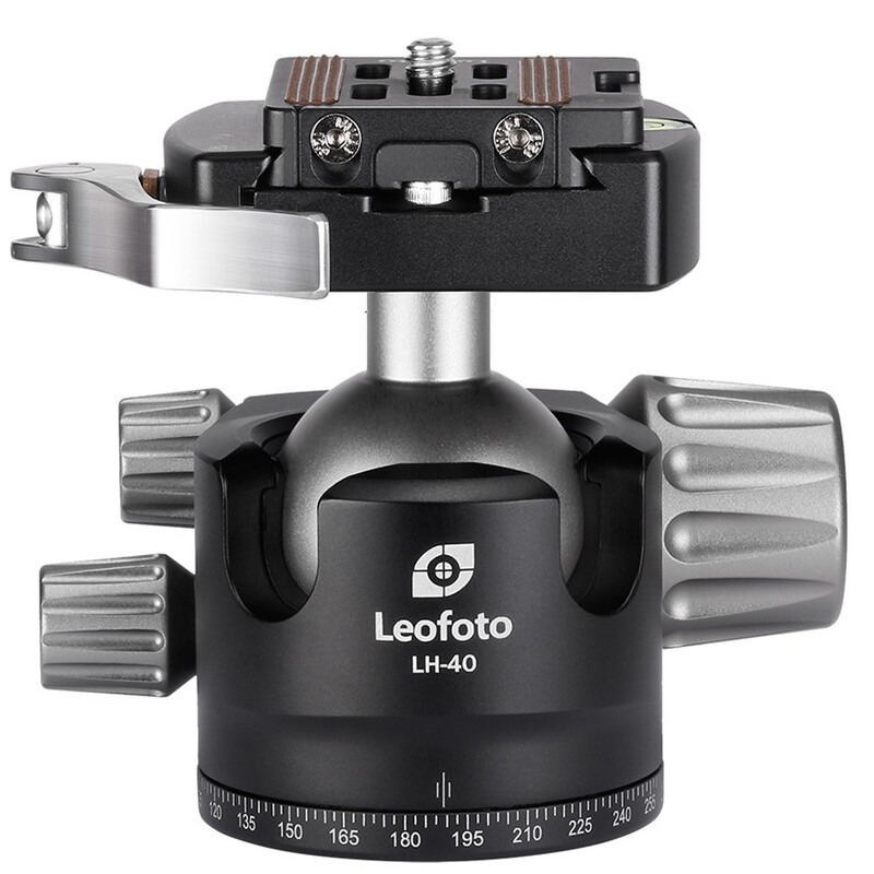 Rotule Leofoto LH-40LR avec plateau de caméra NP-50
