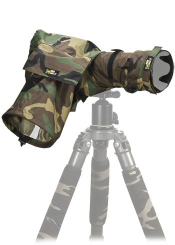LensCoat RainCoat Standard Regenschutz mit einem Eingriff - Farbe:  Forest Green Camo LensCoat