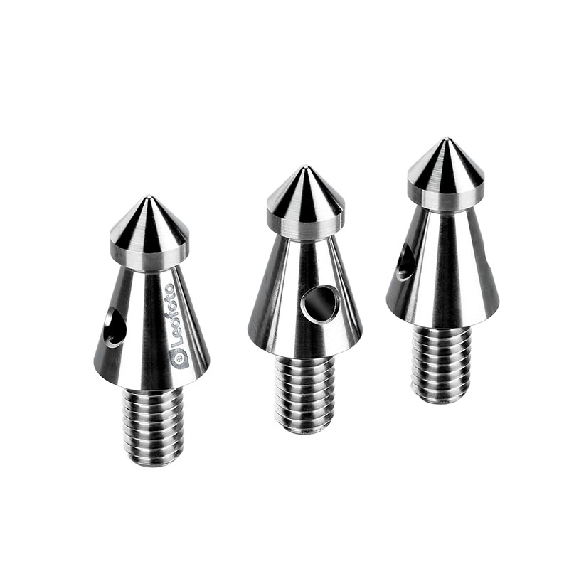 Leofoto TF-01 Titanium Spike Stativfuß (3er Set)