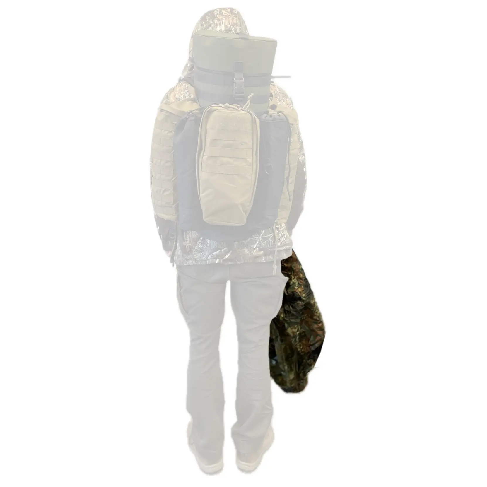 MIL-TEC backpack cover, rain & dust protection (up to 130 l | 60 x 95 cm) CCE camouflage - Pattern: CCE Tarn