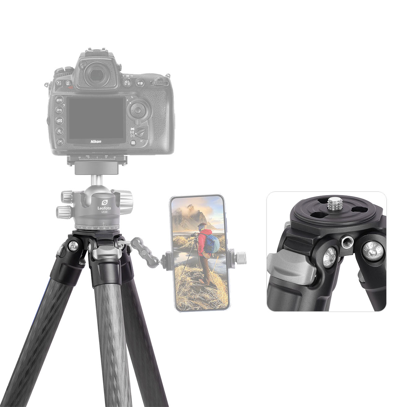 Trépied en carbone Leofoto LS-365C Ranger