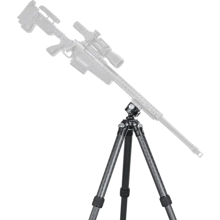 Leofoto SA-324CL trípode de carbono de tres patas con soporte MA-30