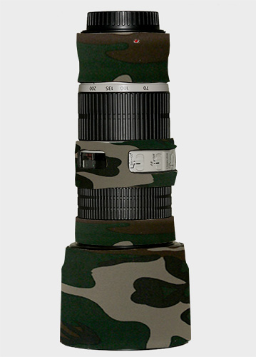 LensCoat Objektivschutz für Canon EF 70-200 mm f/ 4 L IS USM Forest Green Camo - Farbe:  Forest Green Camo LensCoat
