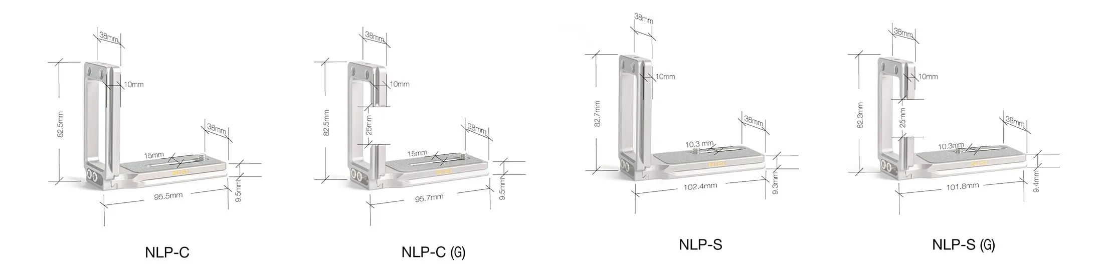 NiSi NLP-S L-bracket universal (for cameras without tilting display)