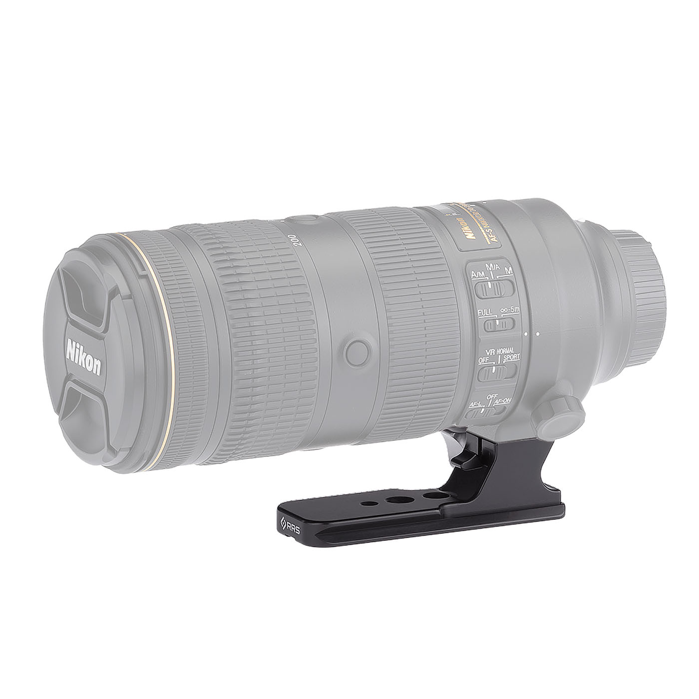 Really Right Stuff LCF-11 replacement foot for Nikon 70-200mm f/2.8E FL ED VR (2016) & Nikon 500 mm f/5.6E