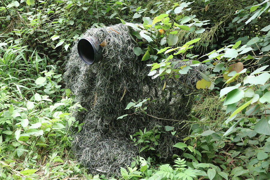 Tragopan Ghillie - Camouflage 2,5 x 1,5 m (Vert)