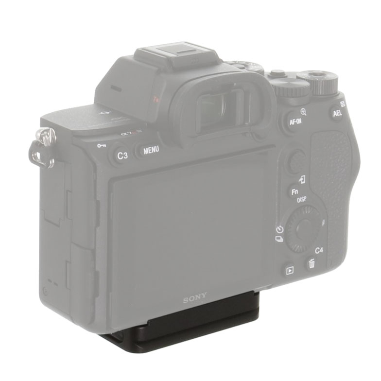 Kirk PZ-17 universal camera plate with QD mount