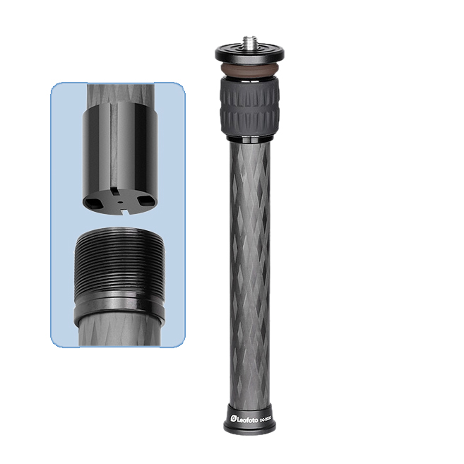 Leofoto DC-222C colonna centrale - estensibile