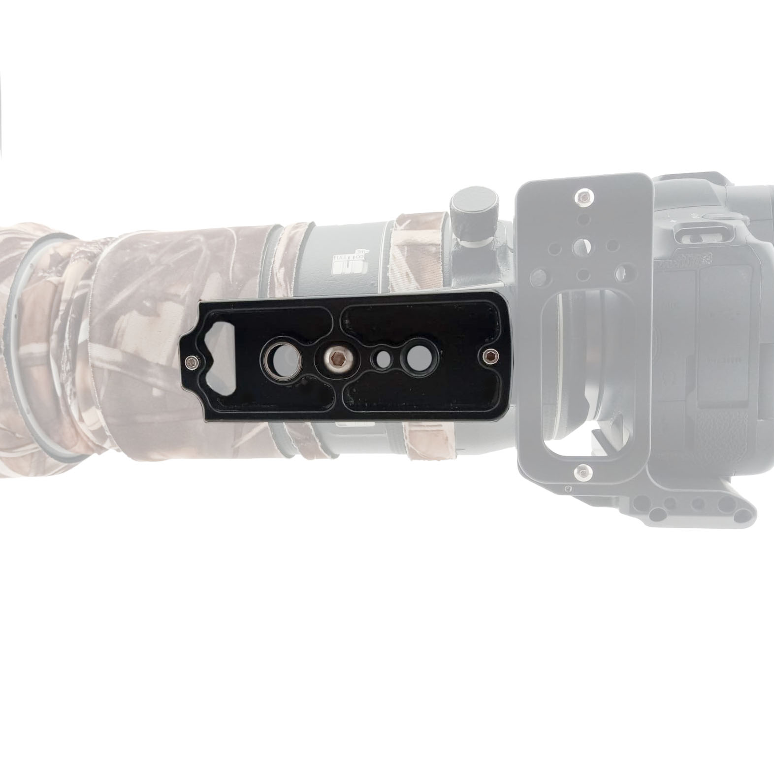 Kirk LP-71 Objektivplatte mit QD-Aufnahme für Canon RF 100-500mm f/4.5-7.1