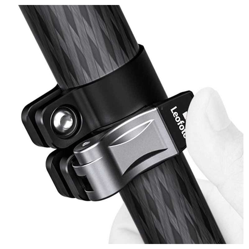 Leofoto LMR-364C Rapid Summit treppiede in carbonio con flip-lock