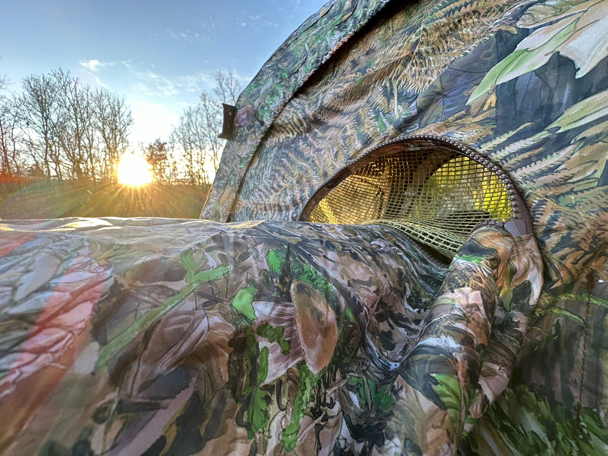 Tragopan V7 Tarnzelt mit  3 Türen