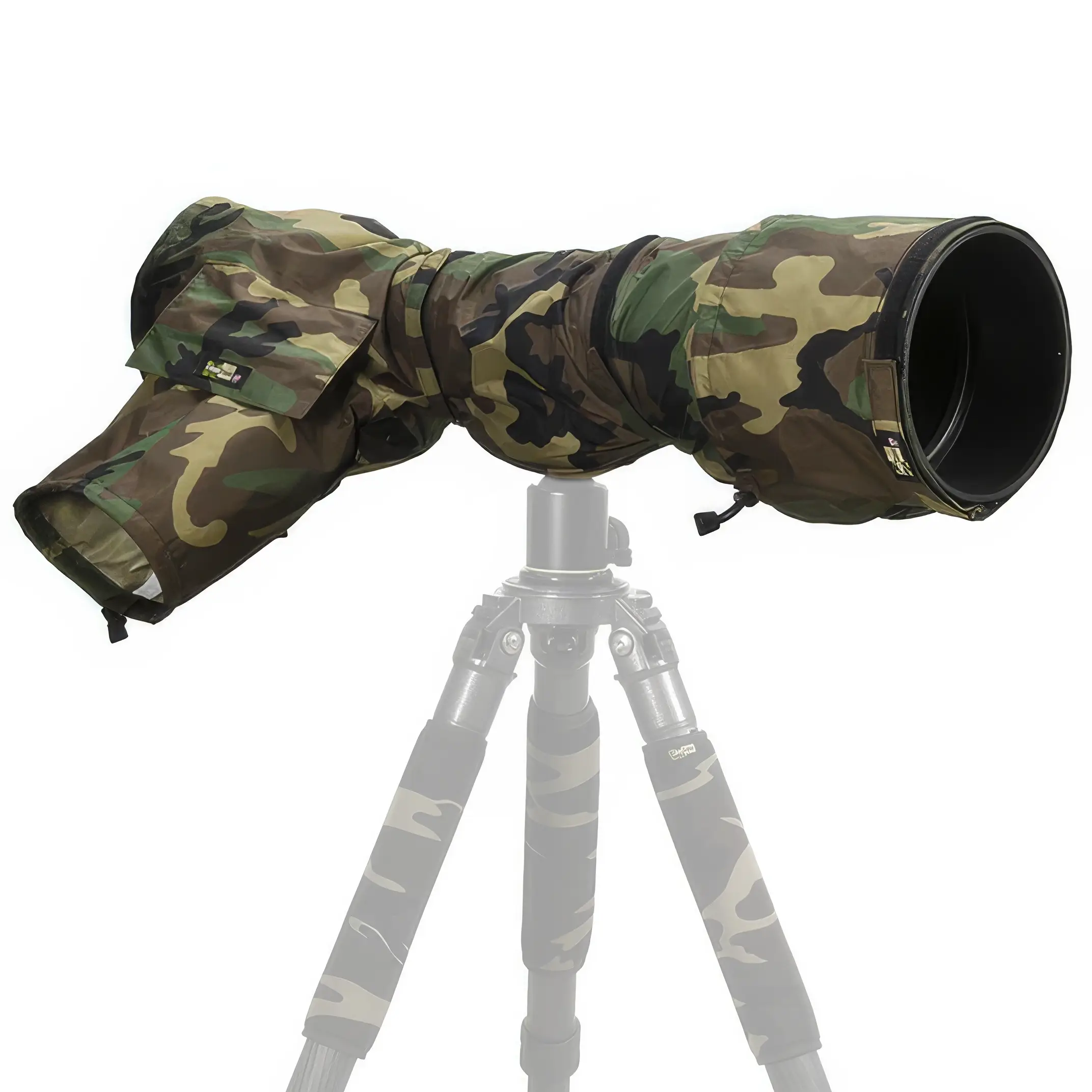 LensCoat RainCoat Pro Regenschutz mit einem Eingriff - Farbe:  Forest Green Camo LensCoat