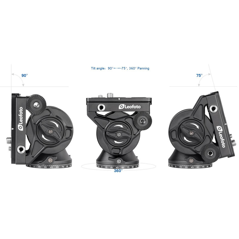 Leofoto MF-324CL Karbon-Einbein-Stativ + Schwenkfuß VD-04+ BV-10 (Videoneiger)