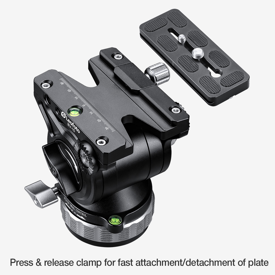 Leofoto BV-15  testa video fluida