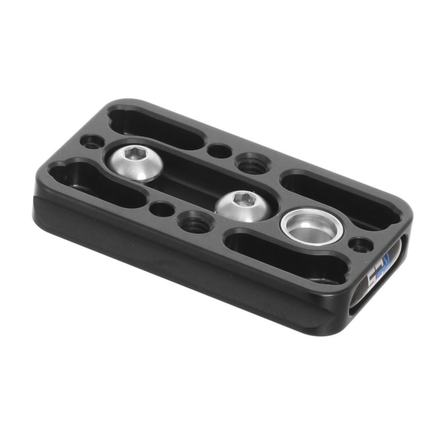 Piastra universale per obiettivo Kirk KLP-260-2NL (66 mm) con attacco QD e 2 viti