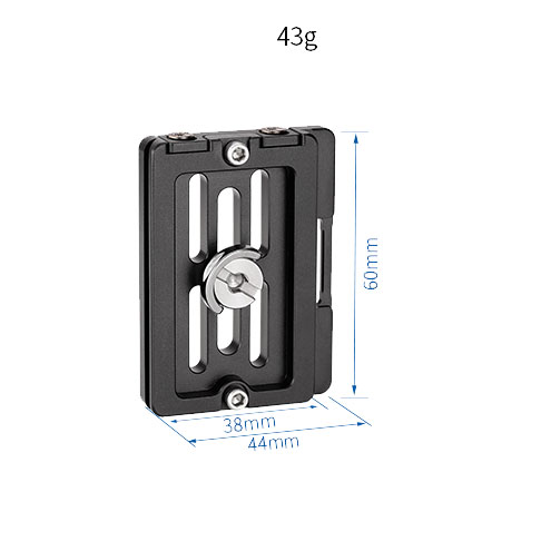 Leofoto PCL-60 attacco rapido panoramico con piastra a sgancio rapido