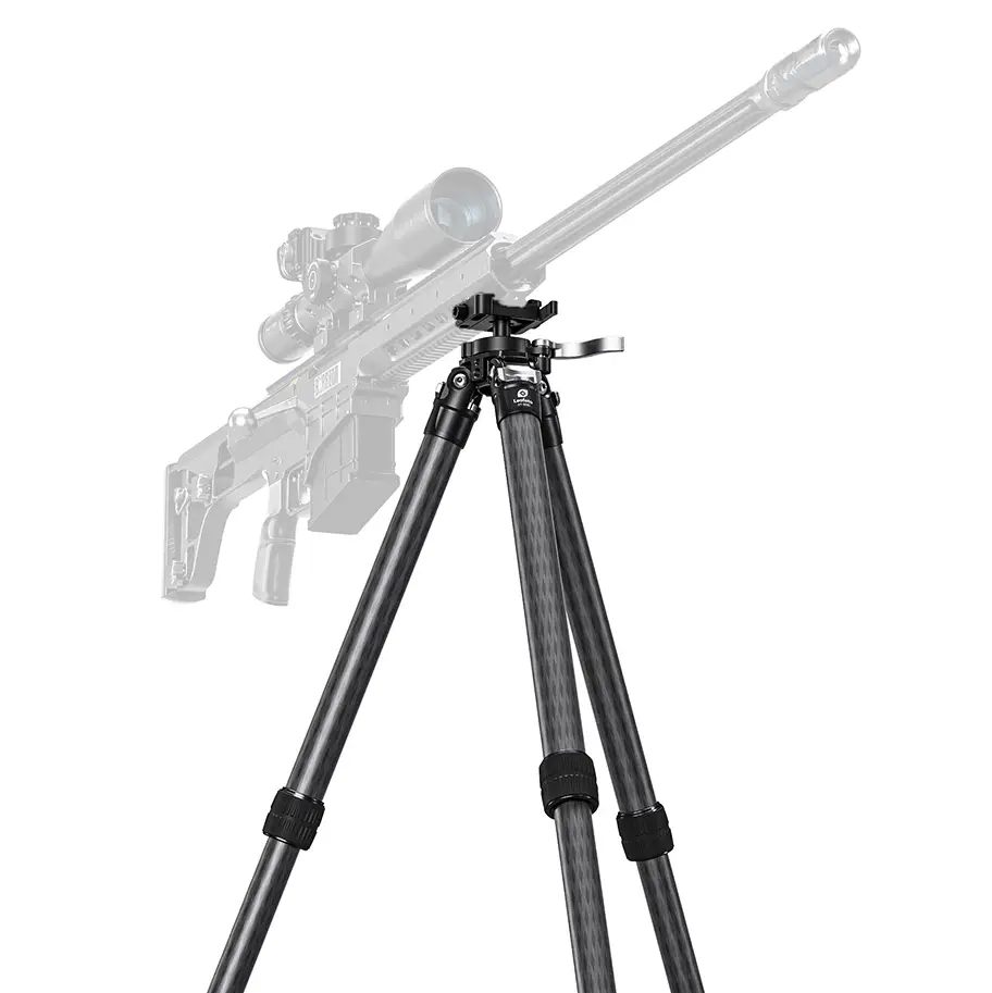 Leofoto ST-324C trípode de carbono de tres patas con rótula integrada (Arca y Picatinny)