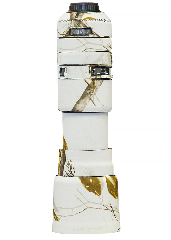 LensCoat Objektivschutz für Pentax D FA 150-450mm f/4.5-5.6 DC AW - Farbe:  Realtree AP Snow LensCoat