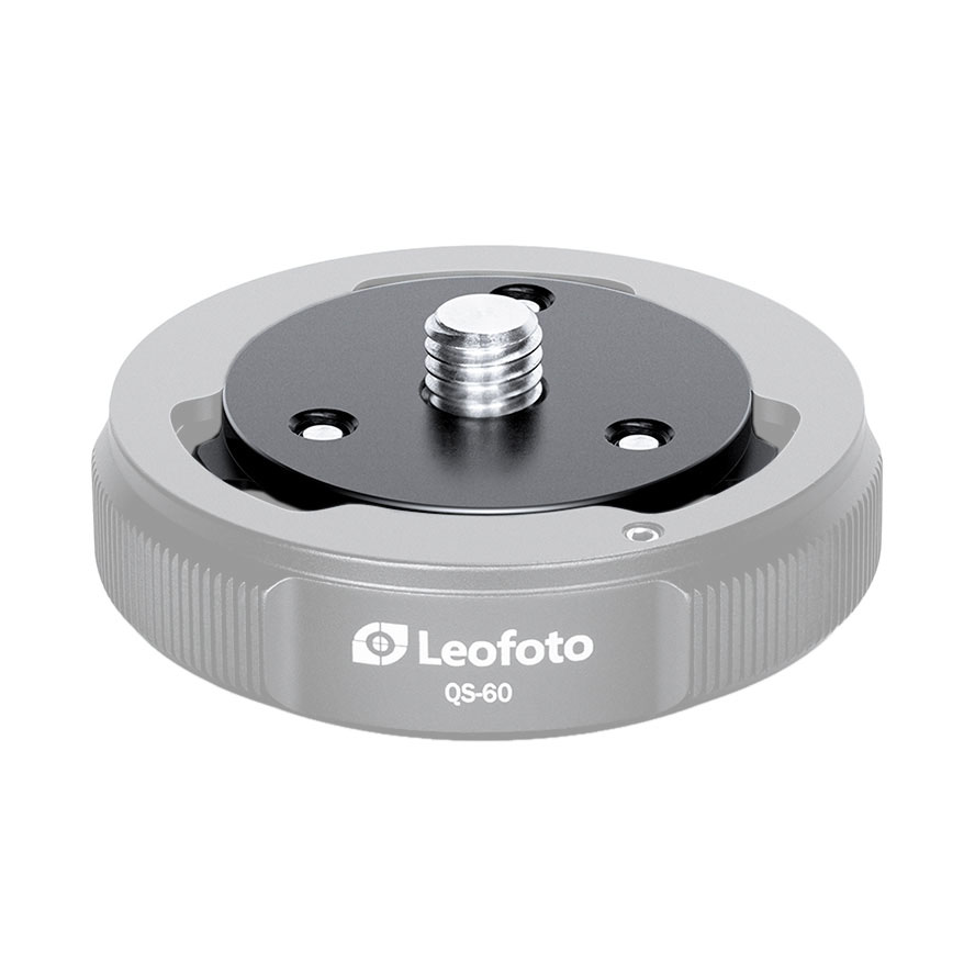 Leofoto Q60 - Piastra a sgancio rapido per base a sgancio rapido QS-60