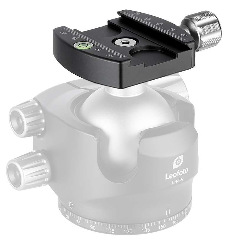 Leofoto LHC-60 attacco rapido con zigrinatura
