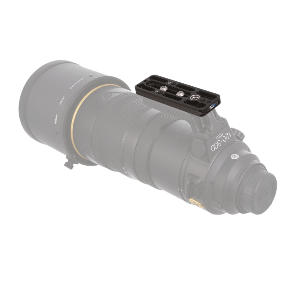 Placa de objetivo universal Kirk KLP-450-2NL (114 mm) con montura QD y 2 tornillos