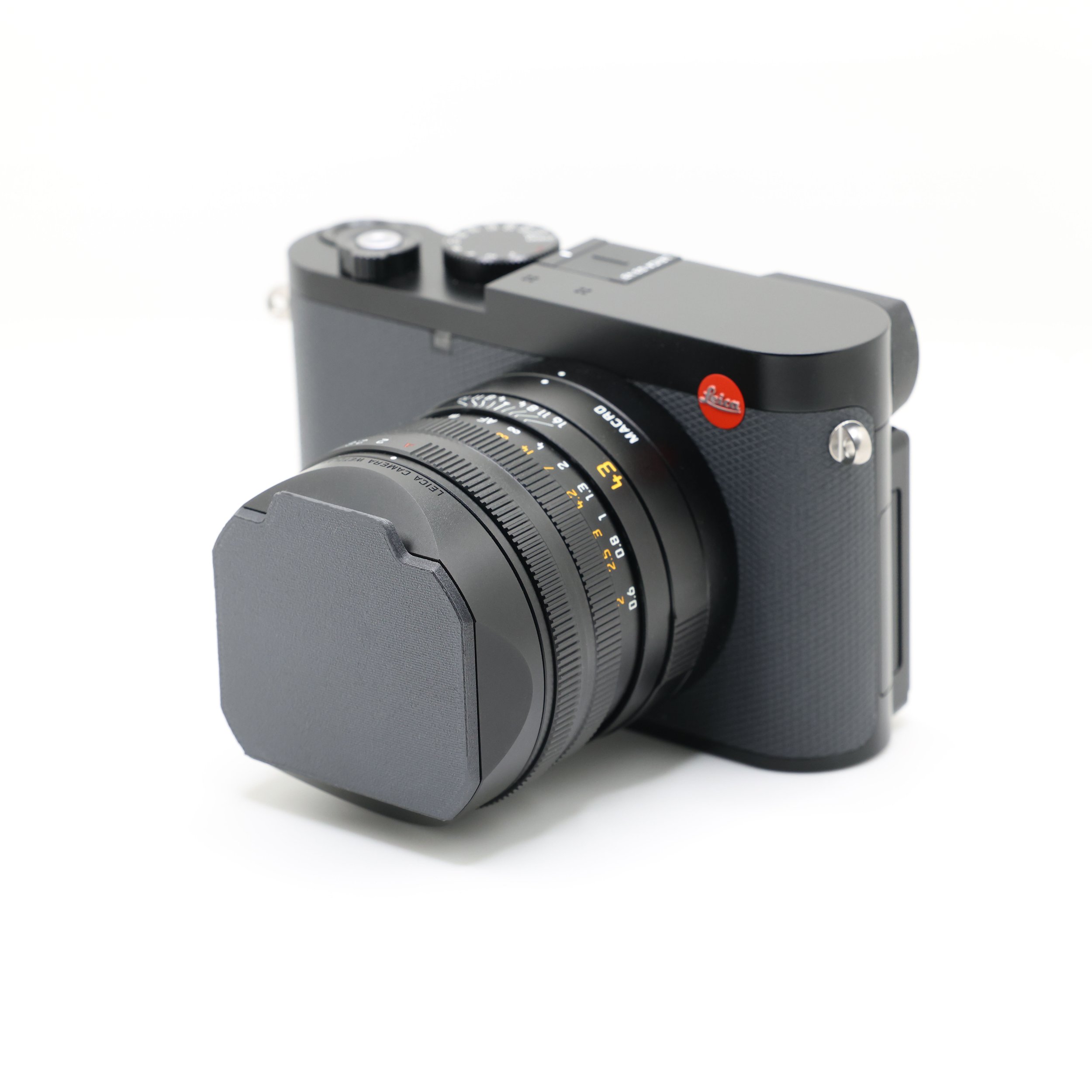 BigLensCaps Objektivdeckel für Leica Q3 43 OEM Square Hood  - BigLensCap Leica Cap: Leica Q3 43