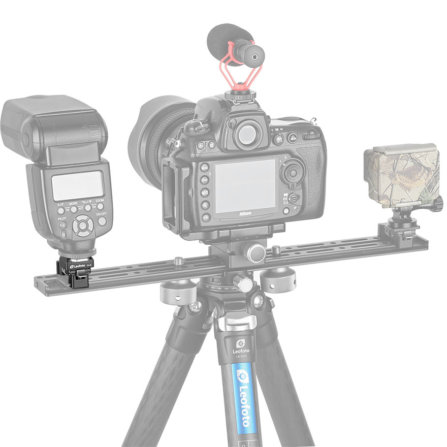 Leofoto FA-16 adapter + FA-10 V quick release plate