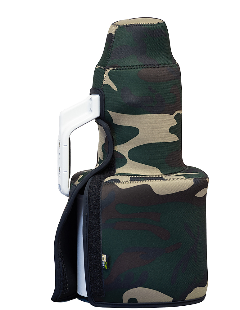 LensCoat TravelCoat für Canon RF 400mm f/2.8 mit Sonnenblende Forest Green Camo - Farbe:  Forest Green Camo LensCoat