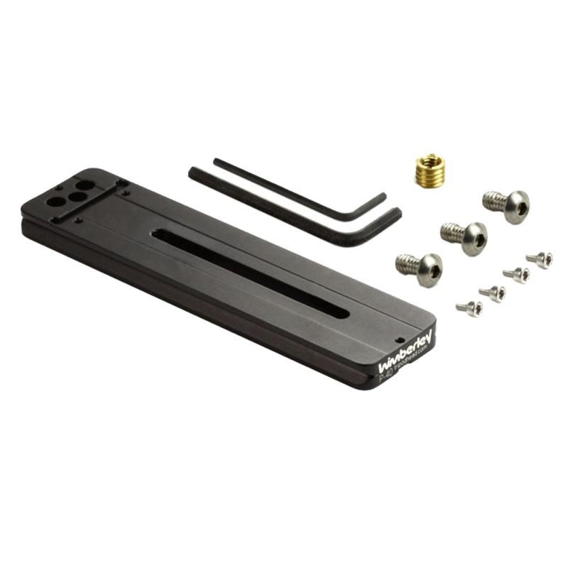 Modularer Objektiv-Ersatzfuß OF-C-T für Canon EF & RF & Sony FE Teleobjektive mit Wimberley P-40 (150 mm) - Objektiv-Platte: Wimberley P-40 (150 mm)