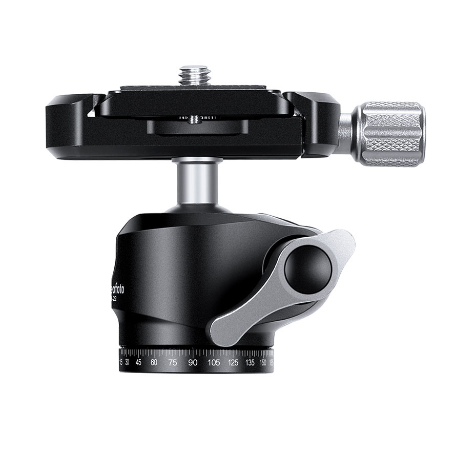 Leofoto MT-02C+LH-22 mini tripod with LH-22 ball head