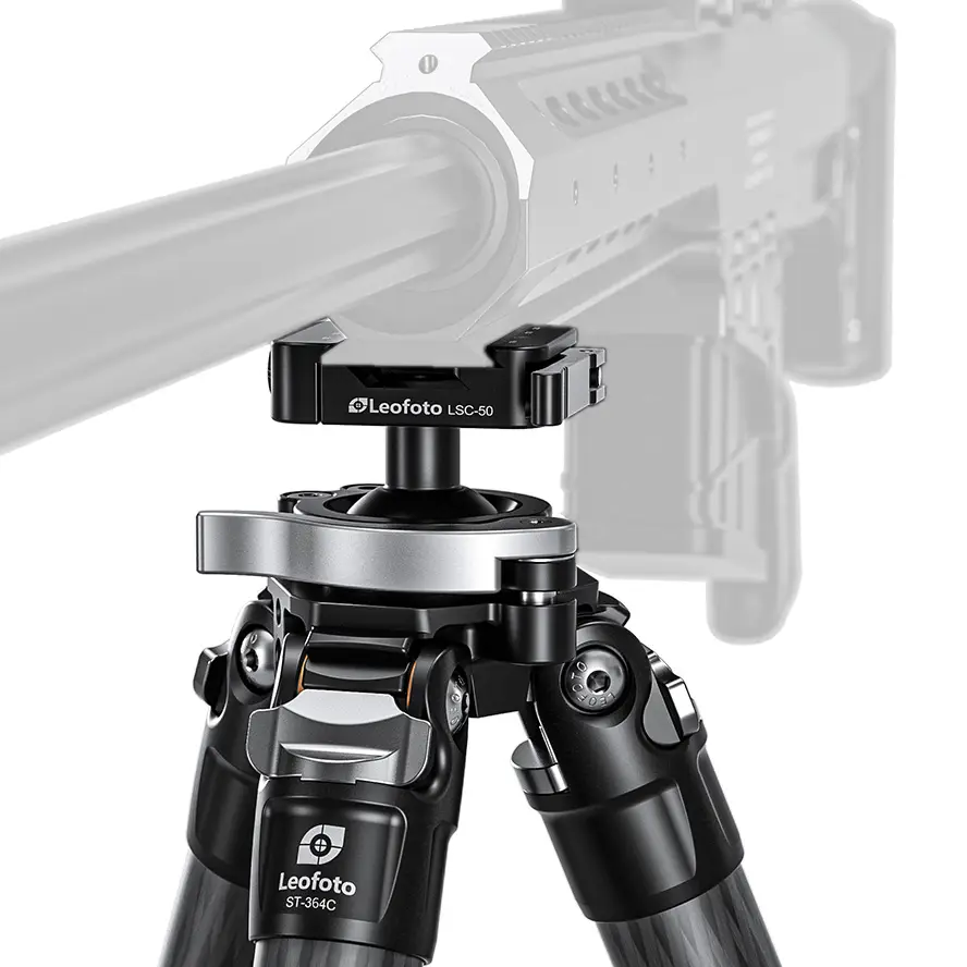 Leofoto ST-364C trípode de carbono de tres patas con rótula integrada (Arca y Picatinny)