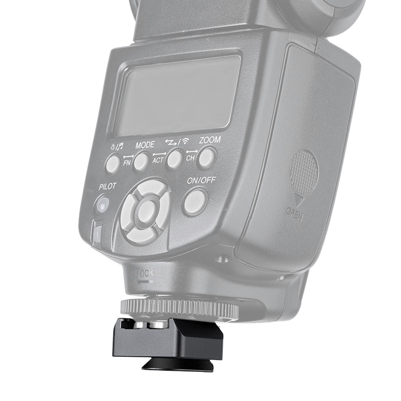 Leofoto FA-13 flash quick-release coupling + FA-10 plate