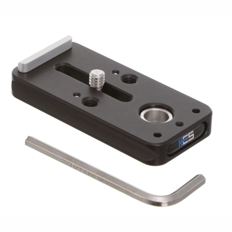 Kirk KLP-310 Universal-Objektivplatte (79 mm) mit QD-Aufnahme