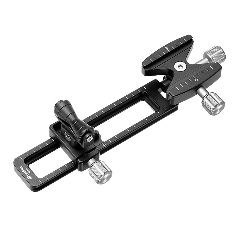Leofoto VR-150 Dual-Pivot Teleschiene mit Schnellwechselklemme (171 mm lang)