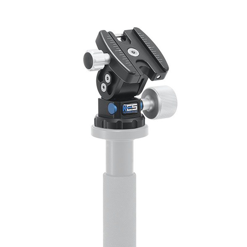 Kirk MPA-2 testa inclinabile per carichi pesanti a 1 via con attacco rotante integrato