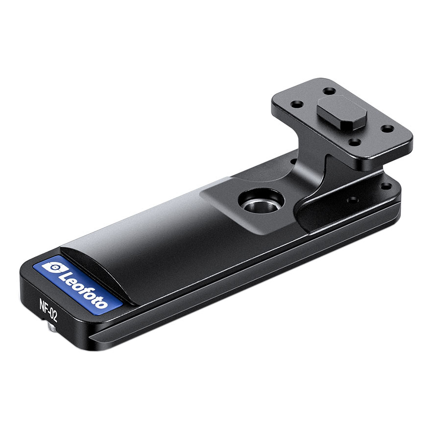Leofoto NF-02 pie de repuesto con montaje QD para objetivos Nikon