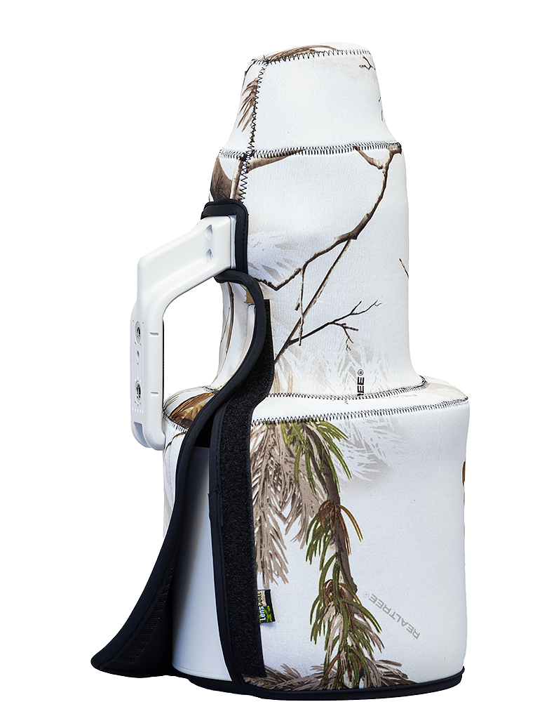 LensCoat TravelCoat für Canon RF 400mm f/2.8 mit Sonnenblende Realtree AP Snow - Farbe:  Realtree AP Snow LensCoat