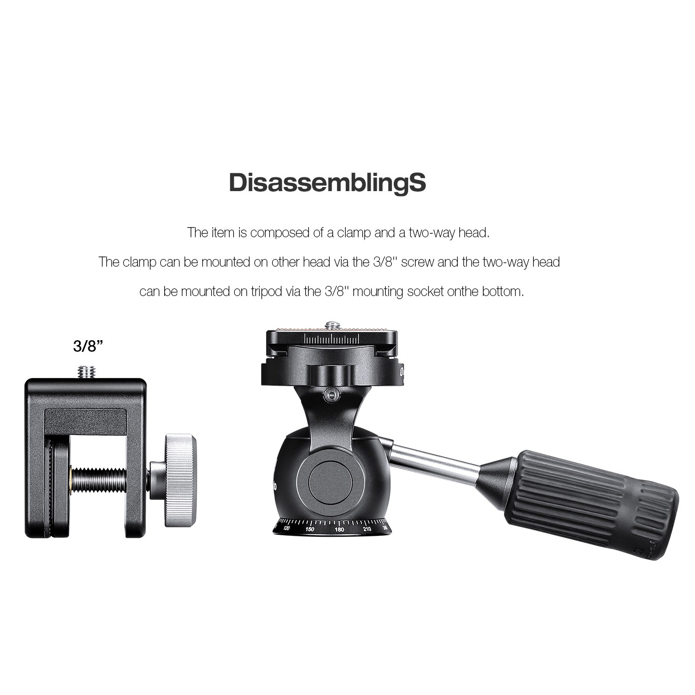 Leofoto WN-01 + SW-01  Autoscheibenstativ