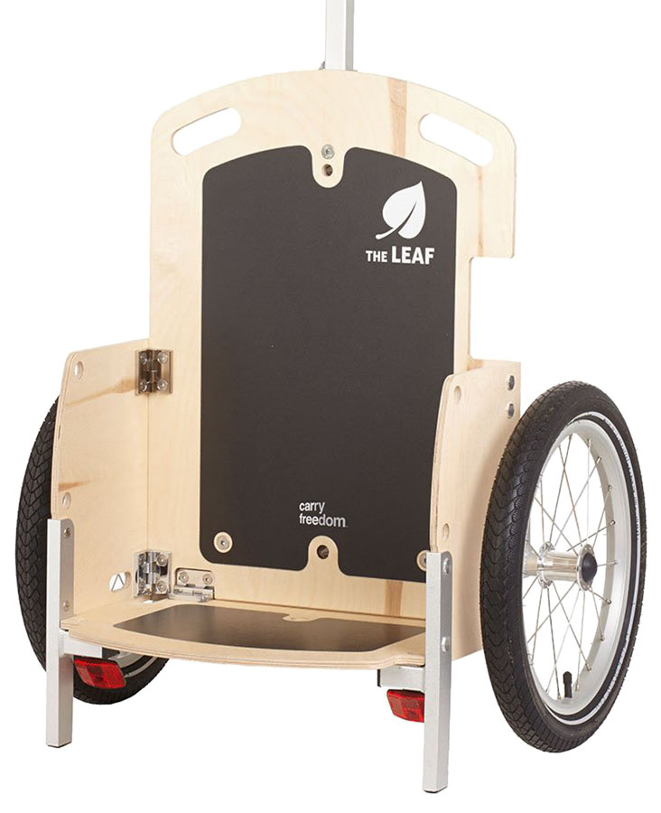 Carry Freedom Leaf - remolque de carga para bicicleta plegable