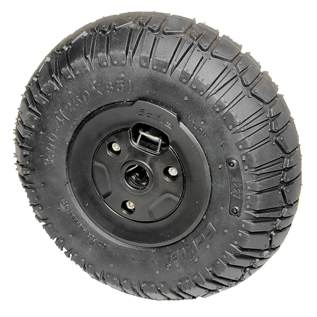 Eckla 07137 Ersatzrad 260 mm (Luftgefüllt, rollengelagert, Ecklafix) - Schwarz