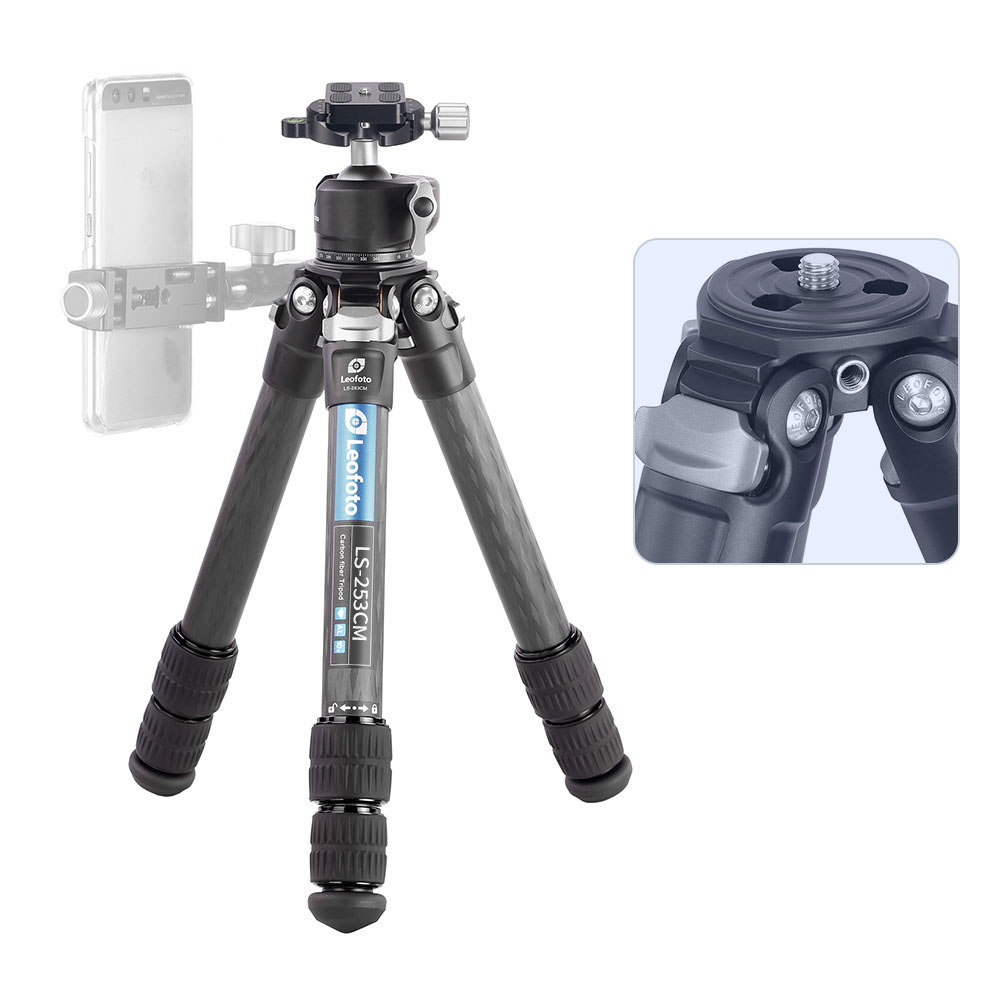 Leofoto Ranger LS-253CM Carbon-Stativ mit Kugelkopf LH-30