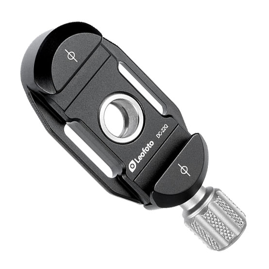 Leofoto DC-22Q Mini-Klemme mit QD-Aufnahme