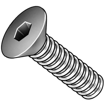 1/4" UNC-Foto-Gewinde-Schraube Senkkopf 1 3/4" - Länge in Zoll: 1 3/4"