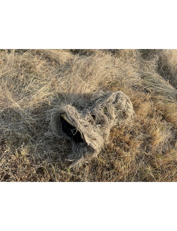 Tragopan Ghillie Beige Sleeve- Tarnung für kleine & mittlere Objektive