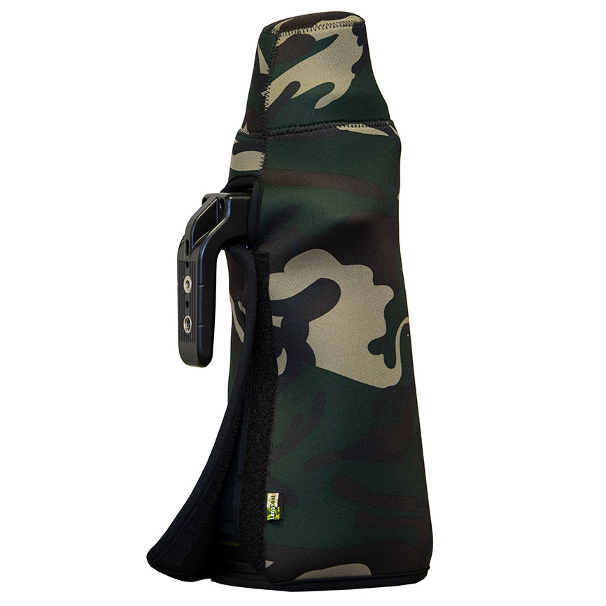 LensCoat TravelCoat für Nikon Z 400mm f/2.8 TC VR S ohne Sonnenblende Forest Green Camo - Farbe:  Forest Green Camo LensCoat