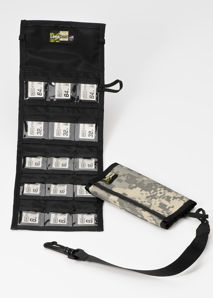 LensCoat MWSD15 memory card pouch for SD cards Digital Camo - LensCoat Color/Pattern:  Digital Camo LensCoat