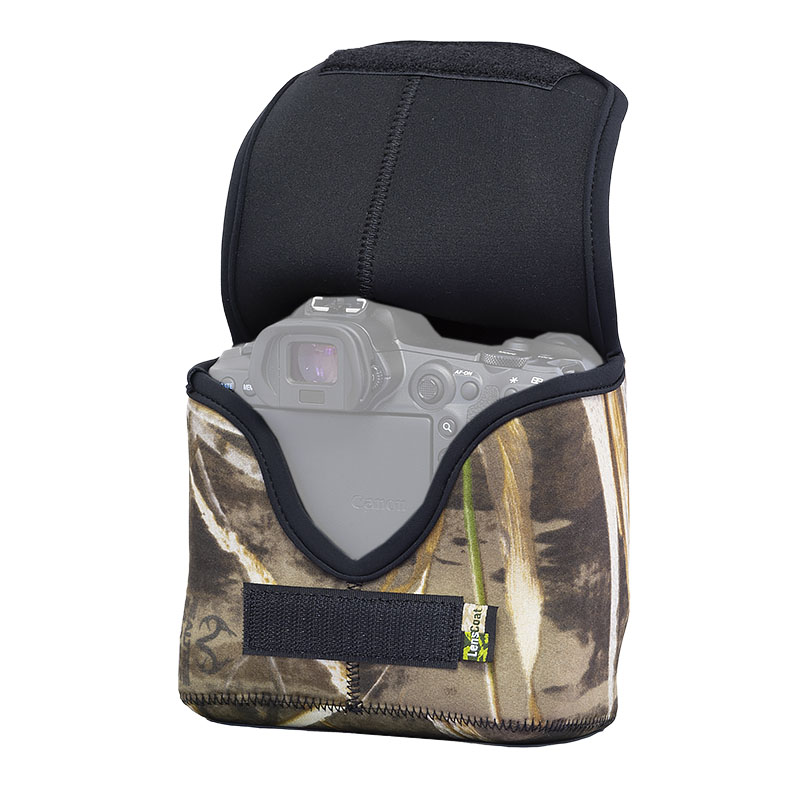 LensCoat Kameratasche BodyBag R für Canon EOS R, R5, R6 mit Batteriegriff - Realtree Max5 - Farbe:  Realtree Max5 LensCoat