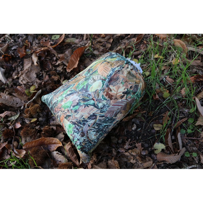 Red de camuflaje Tragopan 3 x 6 m camuflaje de nieve / colores de camuflaje