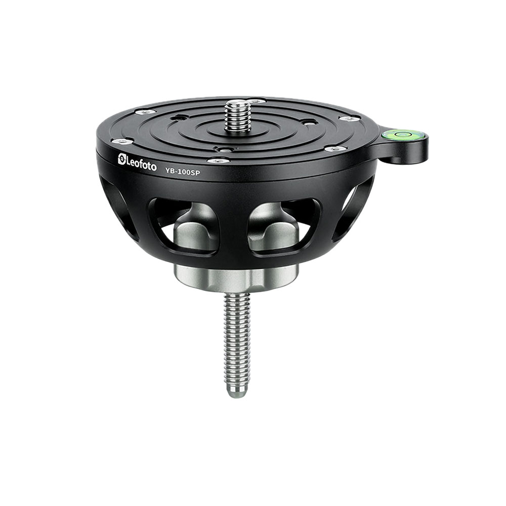 Leofoto YB-100SP Nivellier-Kalotte für 100 mm Halbschalenaufnahmen Sterngriff (kurzer Griff) - Leofoto Griff-Option: Sterngriff (kurzer Griff)