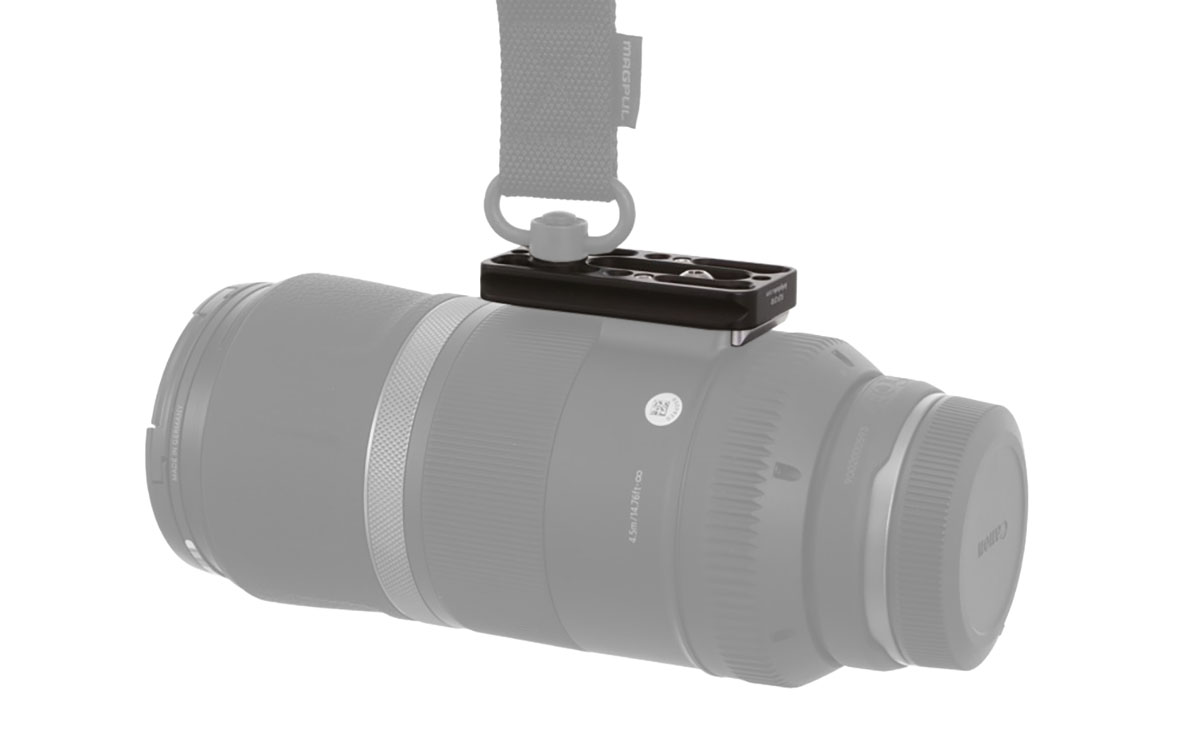 Kirk KLP-310 universal lens plate (79 mm) with QD mount